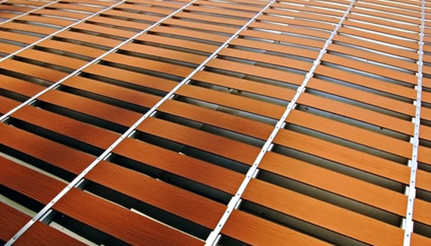 Wooden slats Wooden slats