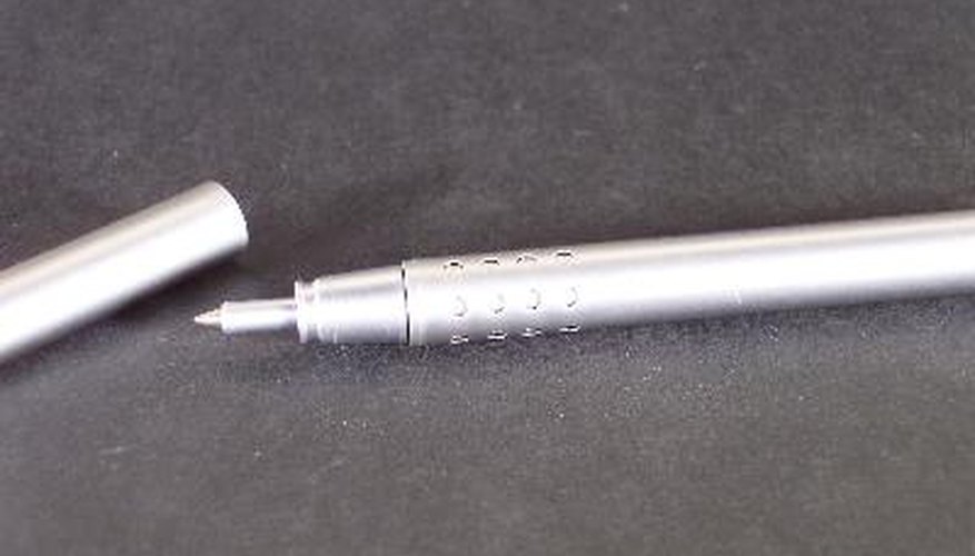 Necesitarás una pluma para este experimento.