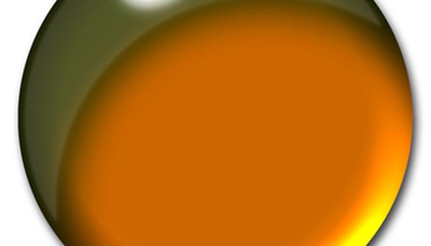Photo Credit: glass sphere image by Furan from <a href='http://www.fotolia.com'>Fotolia.com</a> Each point on the surface of the sphere is the same distance from its center.