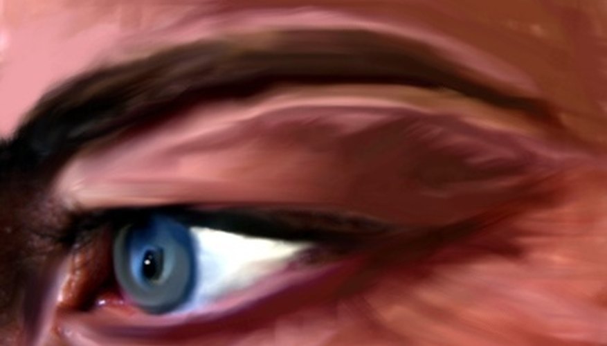 Photo Credit: human vision image by Robert Kelly from <a href='http://www.fotolia.com'>Fotolia.com</a> Peripheral vision is what you see out of the corner of your eye.