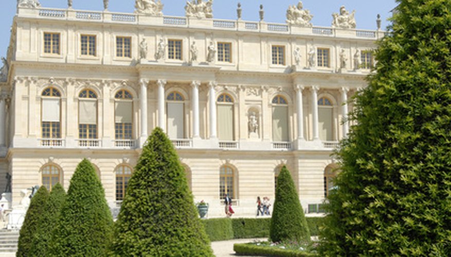 El castillo de Versalles.