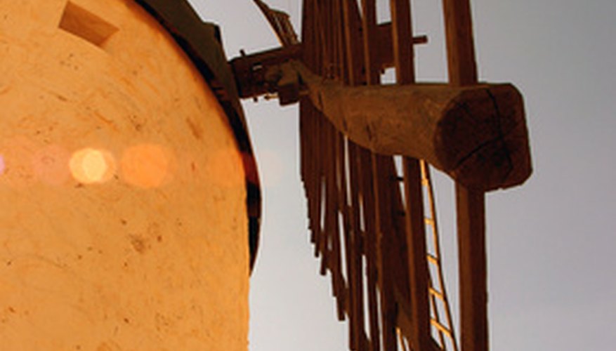 Los anemómetros pueden utilizarse para determinar el mejor lugar para instalar un molino de viento.