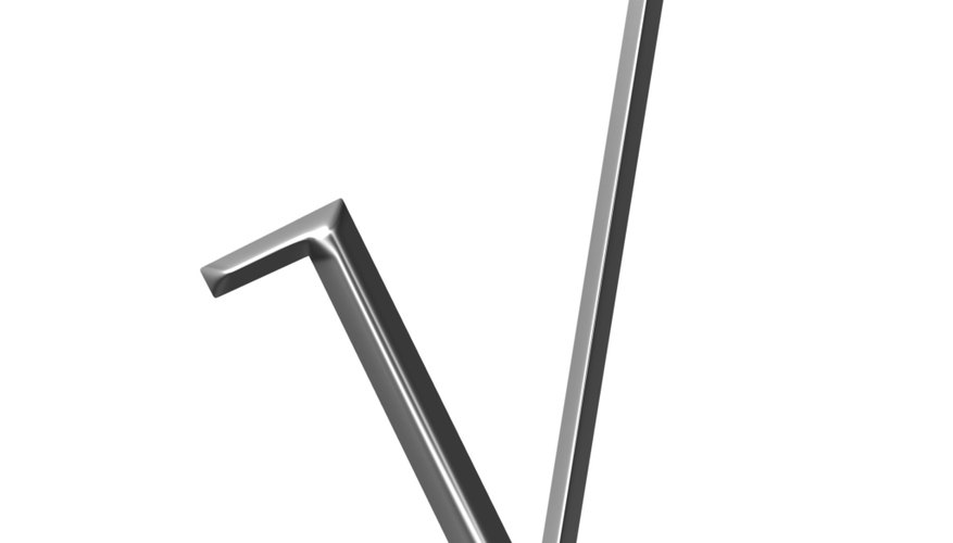 The radical sign means you find the square root. The radical sign means you find the square root.