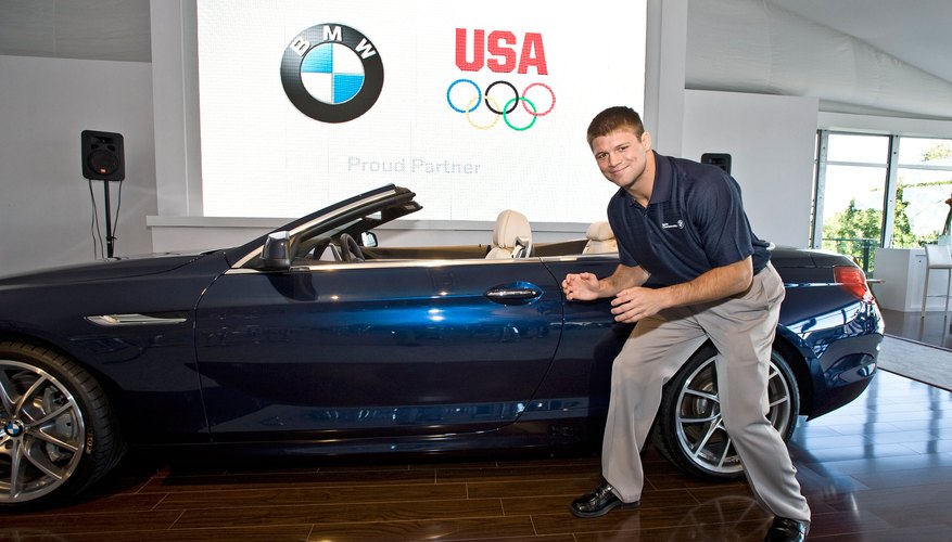 U.S. Olympic Gold Medalist Swimmer Ricky Berens And U.S. Open Wrestling Champion Jake Herbert Participate In Question & Answer Session During The 2011 BMW Championship