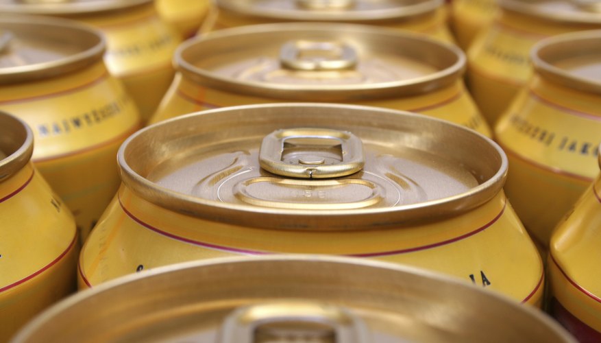 Photo Credit: Piotr Przeszlo/iStock/Getty Images Close-up of beer cans