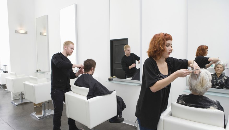Photo Credit: IPGGutenbergUKLtd/iStock/Getty Images A busy salon will use lots of towels and smocks every day, so a reliable washer and dryer is a necessity.