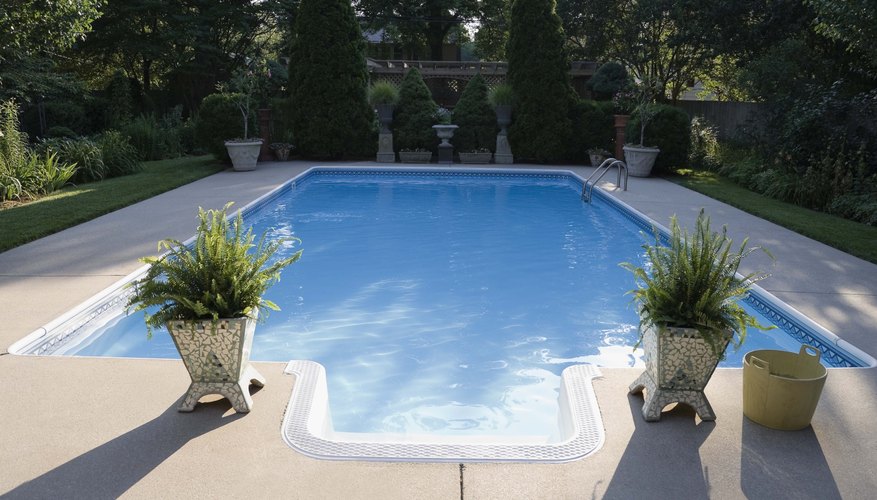 Peaceful swimming pool
