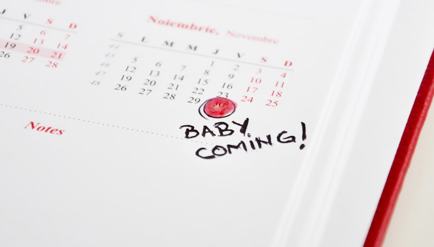 Pregnant moms count down the days to their due date. Pregnant moms count down the days to their due date.