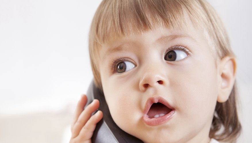 Talk to a pediatrician if you think your child has a linguistic delay. Talk to a pediatrician if you think your child has a linguistic delay.