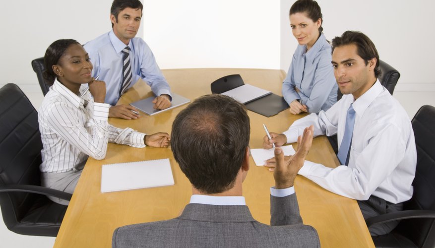 The CEO is at the top of the chain of command.