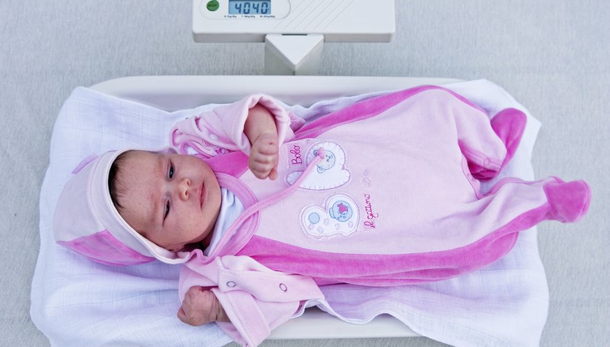 Your baby will be weighed at each doctor visit. Your baby will be weighed at each doctor visit.