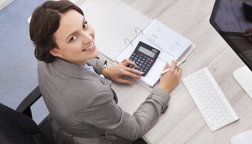 Happy Female Accountant