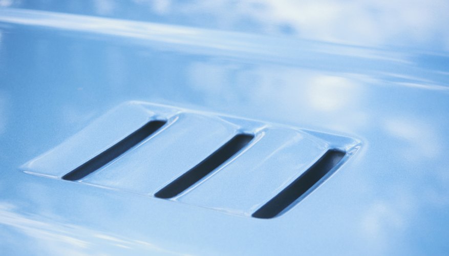 Vehicle air intake vent