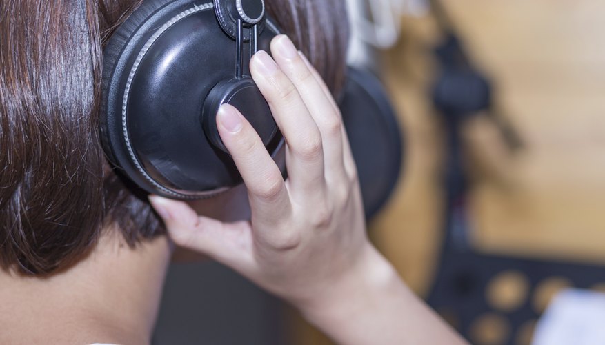 the tape headphones
