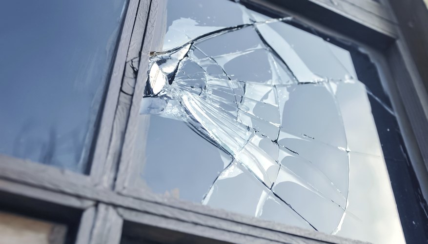 Broken windows are deductible rental property repairs.