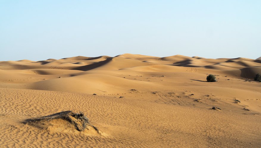 Photo Credit: Konstantin Kamenetskiy/iStock/Getty Images The Sahara Desert was once a fertile region of lakes and water that has been brutally disrupted by modern technology and developments