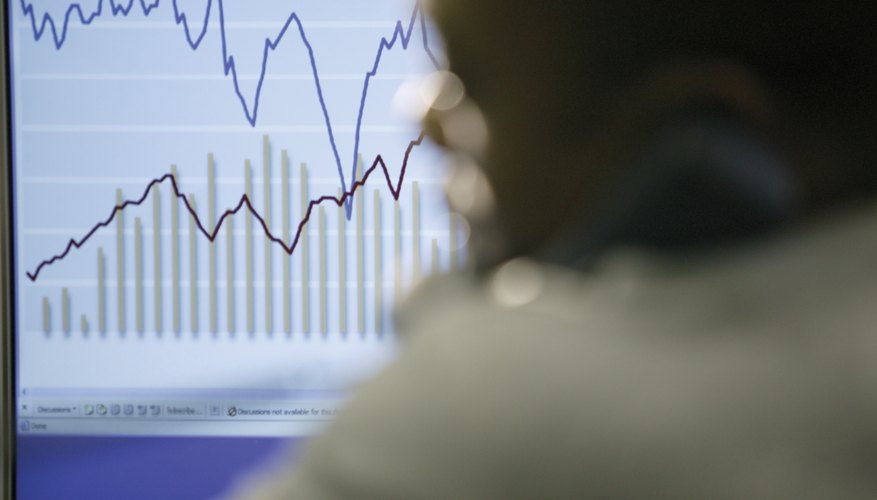 Photo Credit: Comstock/Stockbyte/Getty Images You can calculate percentage increase from many types of graphs.