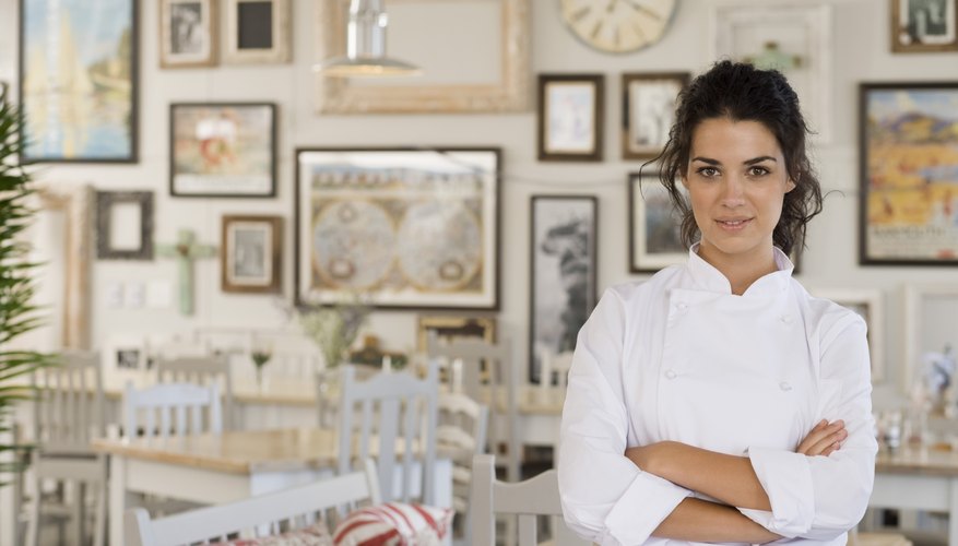 Photo Credit: Jupiterimages/Goodshoot/Getty Images Chef in restaurant