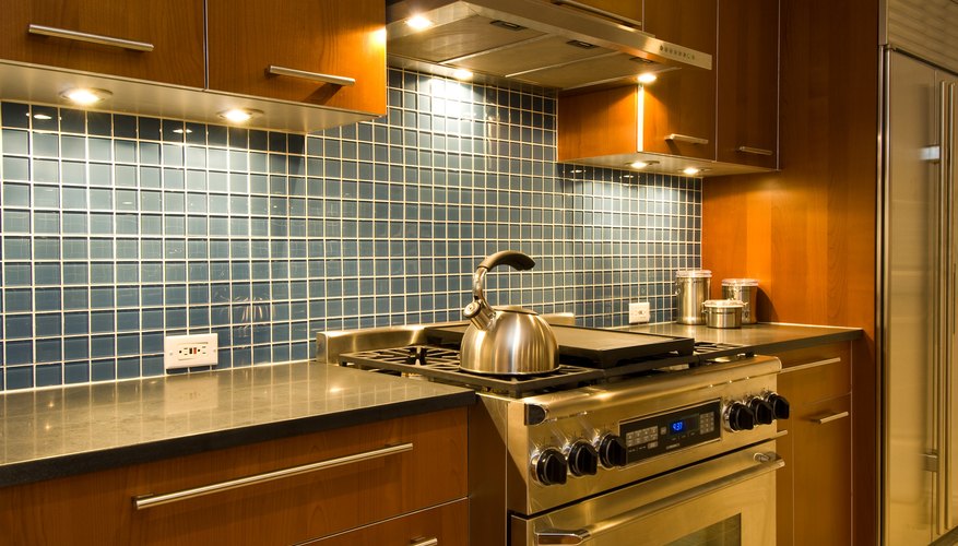 Modern household kitchen