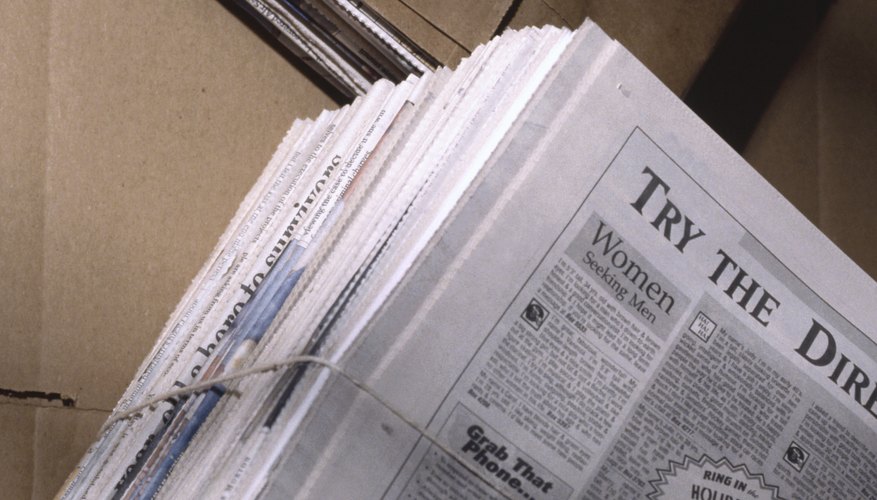 Un anuncio en el periódico te puede ayudar a conseguir más clientes.