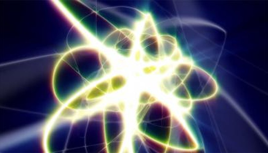 Photo Credit: Jupiterimages/Photos.com/Getty Images A 3-D model of the atom can be made using Styrofoam balls