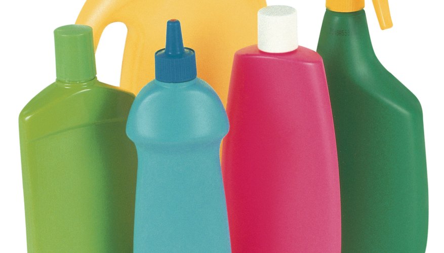 Photo Credit: Comstock/Comstock/Getty Images Many commonly used household products contain triclosan, which is marketed as Microban, and sometimes Biofresh.