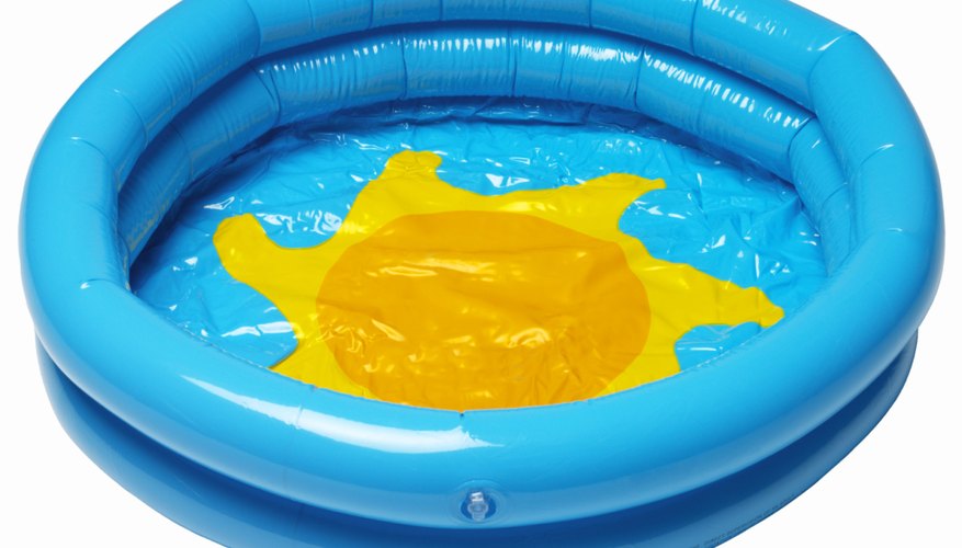 how to fill inflatable pool with air compressor