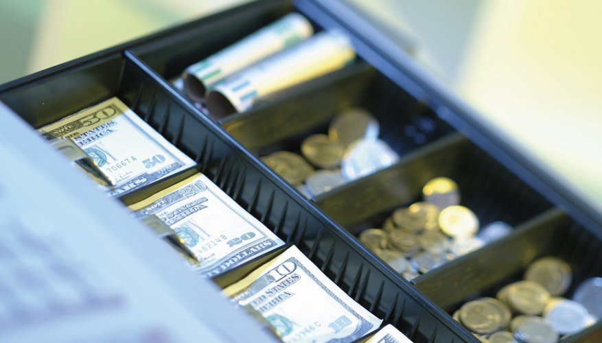 Cash float is the money you have in your cash register to give change to customers.