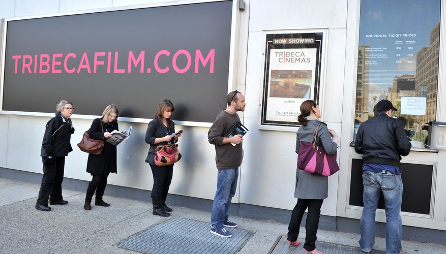 Photo Credit: Bryan Bedder/Getty Images Entertainment/Getty Images People lined up at a box office for a movie festival.