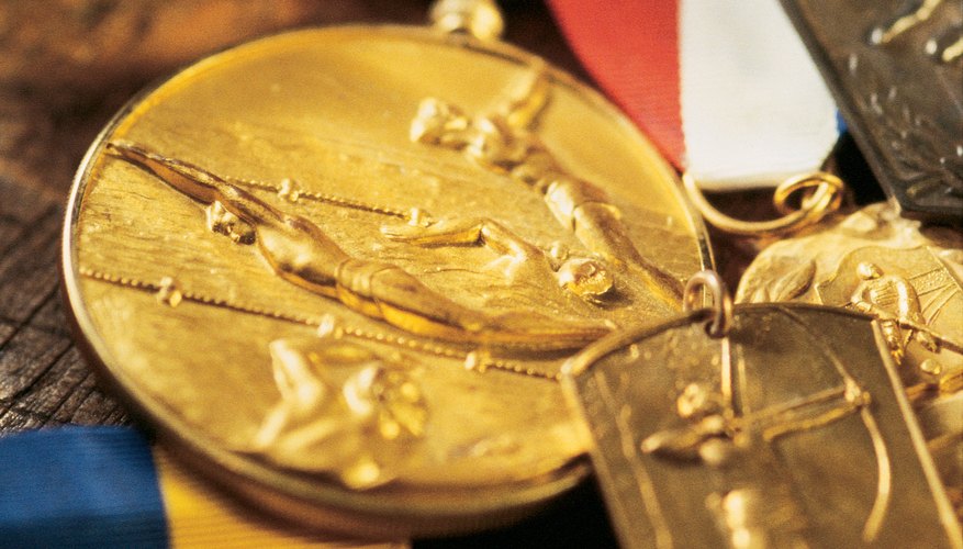 Muestra tus medallas de deporte con orgullo.
