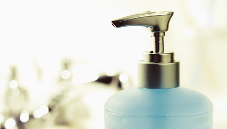 Antibacterial soap can destroy healthy bacteria. Antibacterial soap can destroy healthy bacteria.