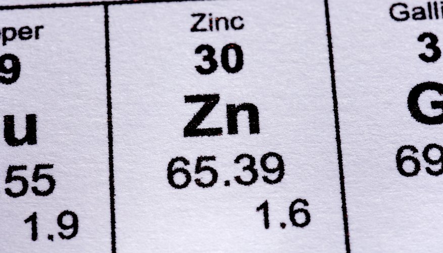 Photo Credit: Jupiterimages/Photos.com/Getty Images Zinc is found in every cell in the human body.