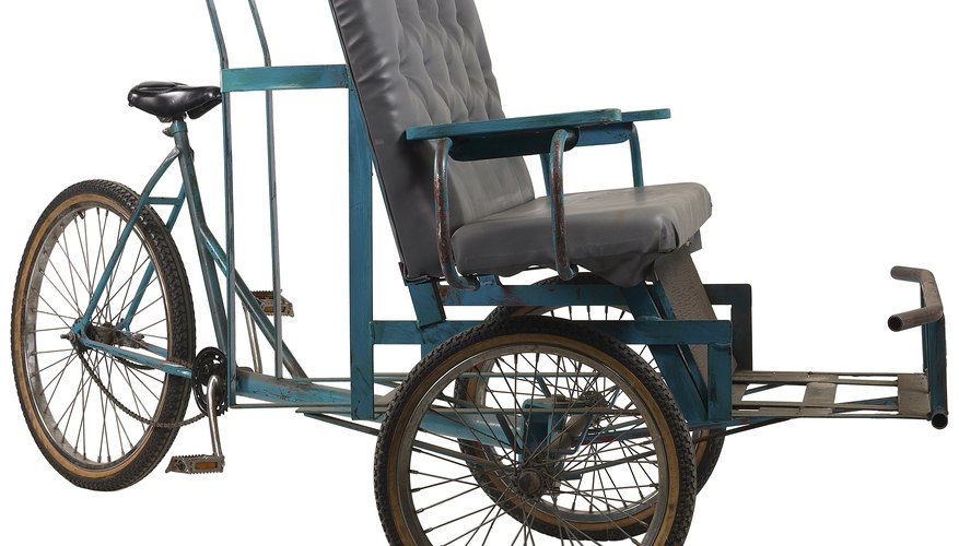 In Chicago, you might make as much as $1,000 per week as a rickshaw driver.