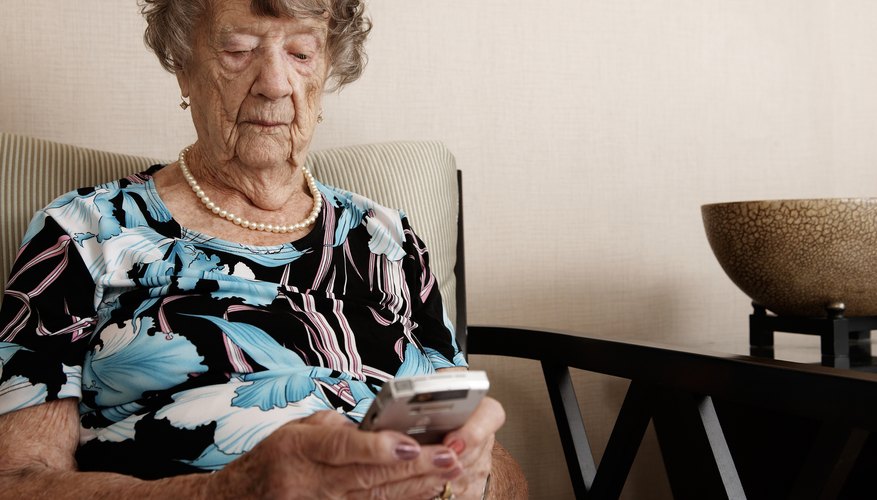 Woman looking at phone Woman looking at phone