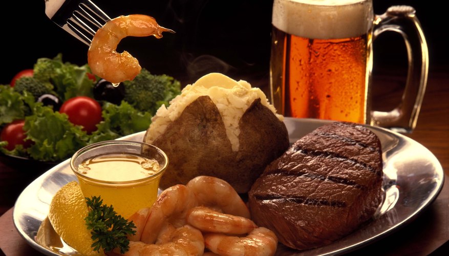 High carb dinner with beer High carb dinner with beer