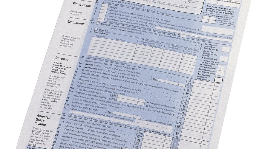 The 1040EZ is the easiest income tax form while the 1040 is the most difficult.