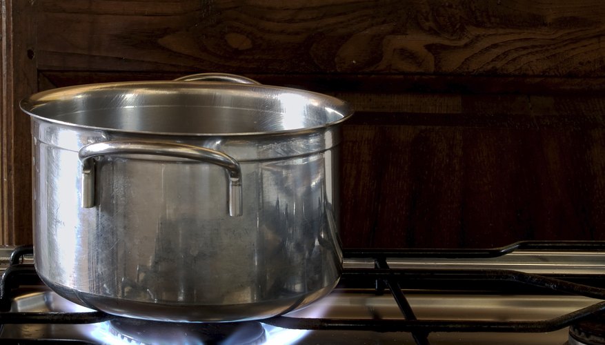 Boiling pot. Boiling pot.