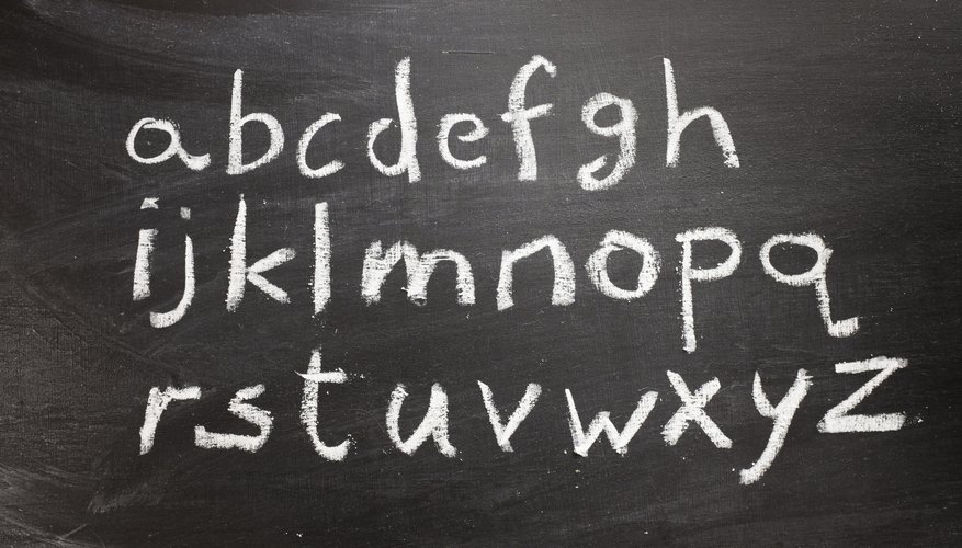 Photo Credit: viki2win/iStock/Getty Images Select any alphabetic letter to use as a variable.