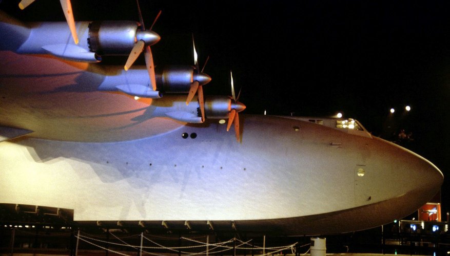 Photo Credit: Jupiterimages/Photos.com/Getty Images The Spruce Goose was the largest airplane ever built. It flew only once.