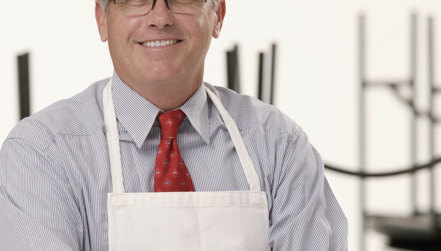 Photo Credit: Comstock/Comstock/Getty Images Restaurant owner
