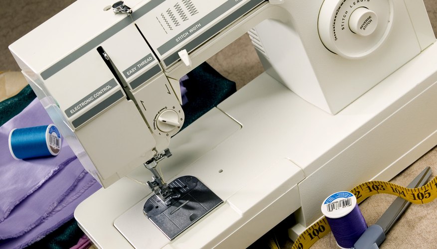 Las máquina de coser necesitan mantenimiento regular.