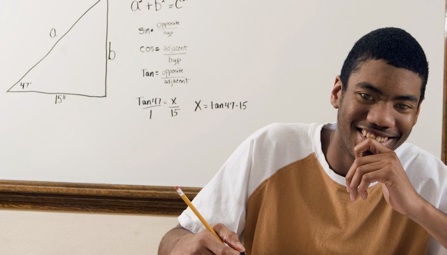 Photo Credit: Purestock/Purestock/Getty Images A student is working on a geometry project.