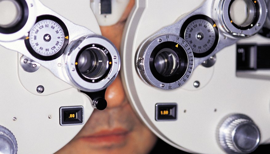Eye exam. Eye exam.