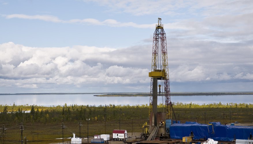 Drilling rig.