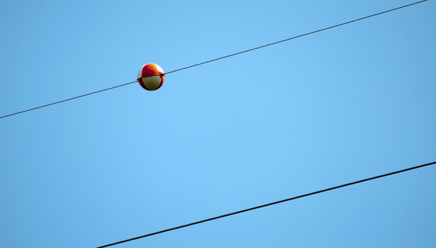 What Are the Red Balls on Power Lines? Sciencing