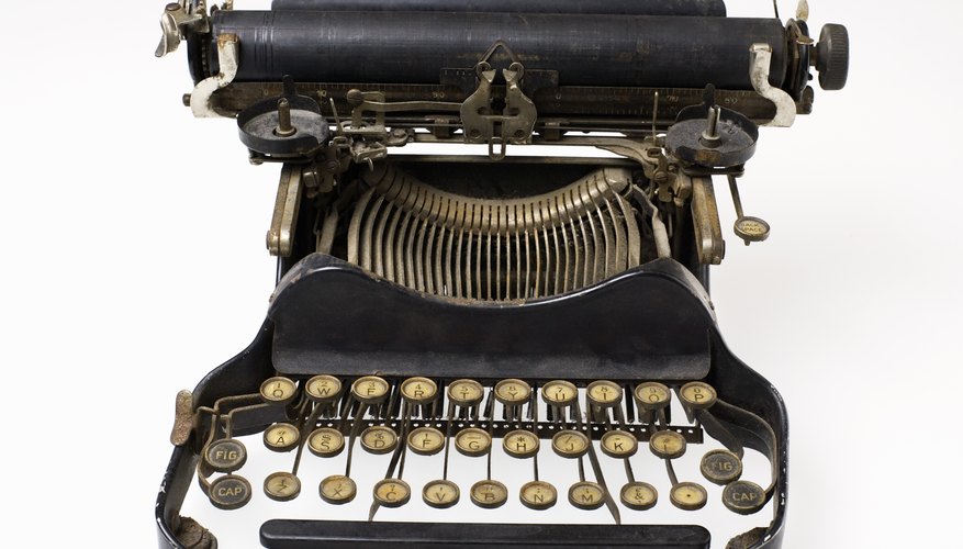 How Many Types Of Typewriters Are There