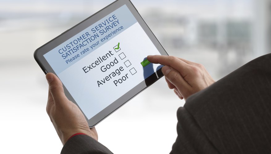 Online customer service satisfaction survey