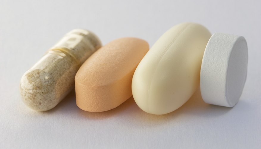 Assorted fiber pills. Assorted fiber pills.