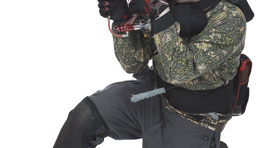 Juega paintball con seguridad.