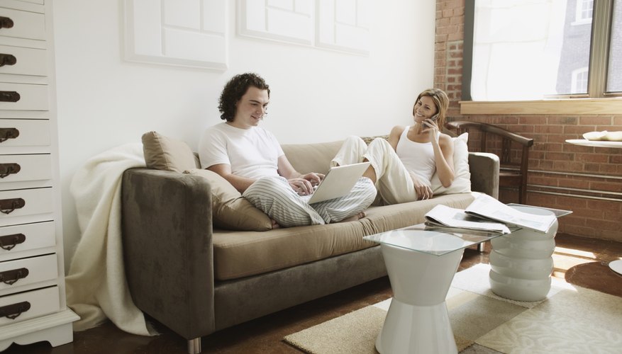 If the couple has joint accounts, creditors can use those accounts as well as half of any jointly owned property. If the couple has joint accounts, creditors can use those accounts as well as half of any jointly owned property.